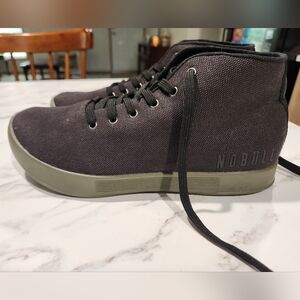 NOBULL Black Ivy Canvas Mid Trainer Shoes Unisex